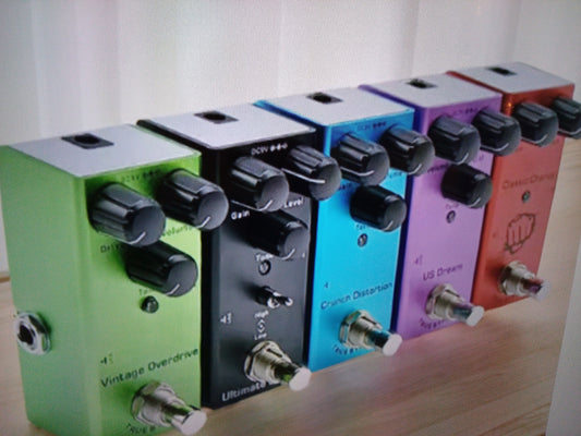 Mini single effects pedals